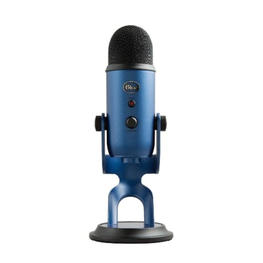 Microphones Yeti USB - Midnight Blue + Free KnoxGear Arm Stand! 🎙️